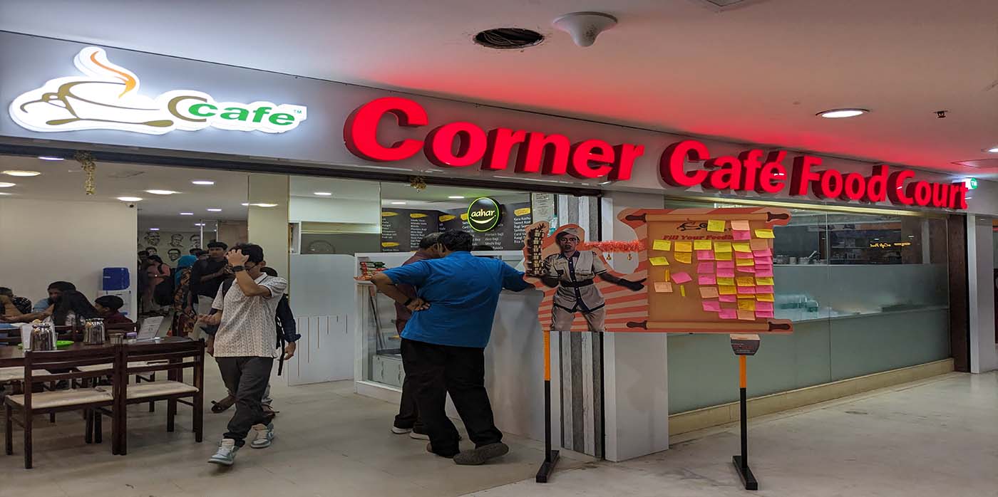 welcome toCorner cafe!